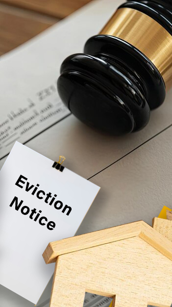 WE ASSIST LANDLORDS FROM START TO FINISH DURING THE EVICTION PROCESS
